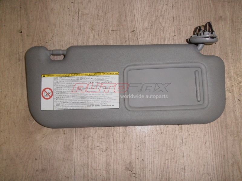 Козырек Солнцезащитный Yaris 2005>2011