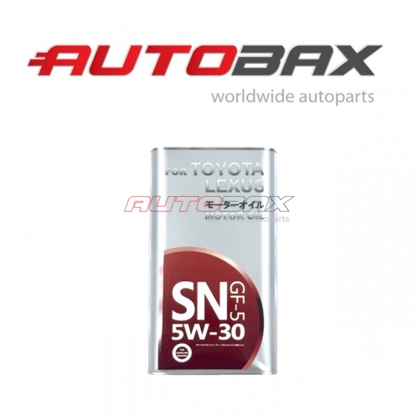 5W30 Toyota Engine Oil Toyota Auris 2012>